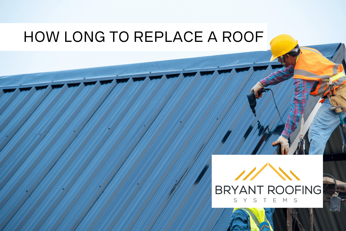 how long replace a roof