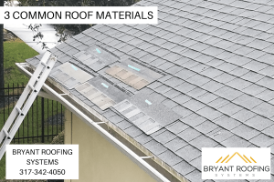 3 COMMON ROOF MATERIALS