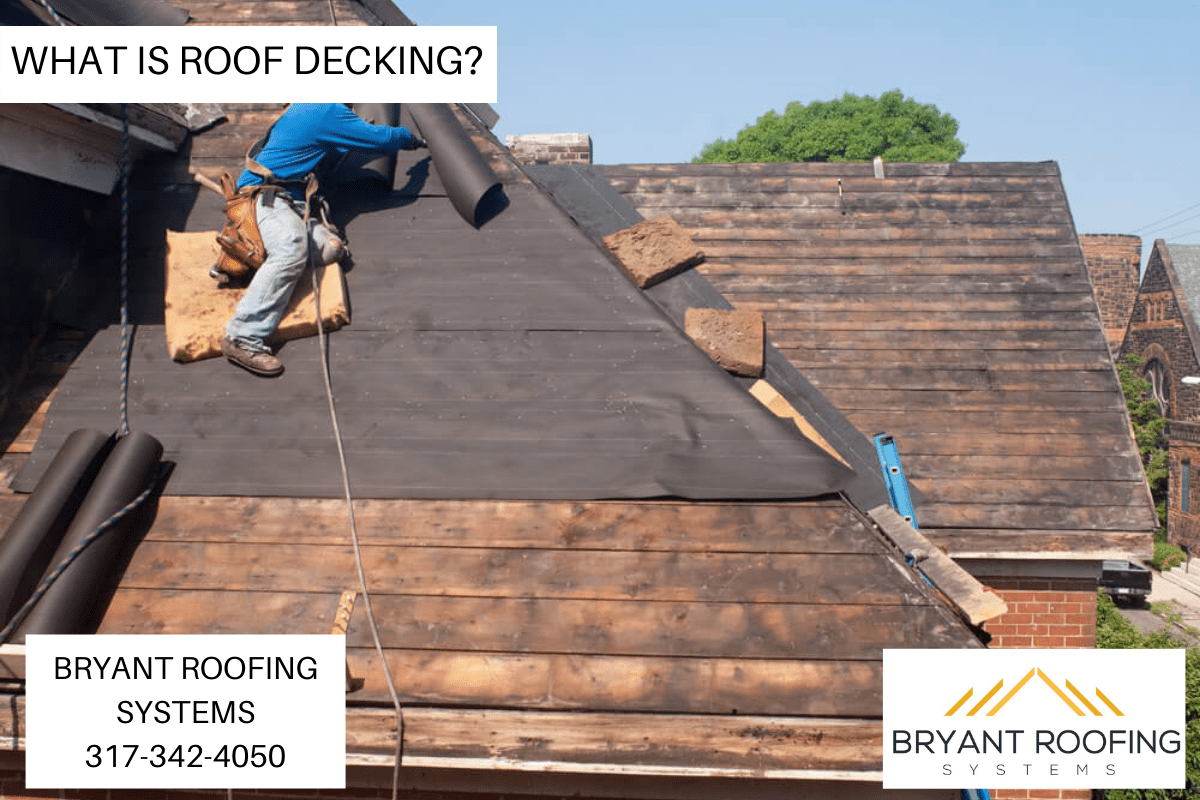 WHAT IS ROOF DECKING_